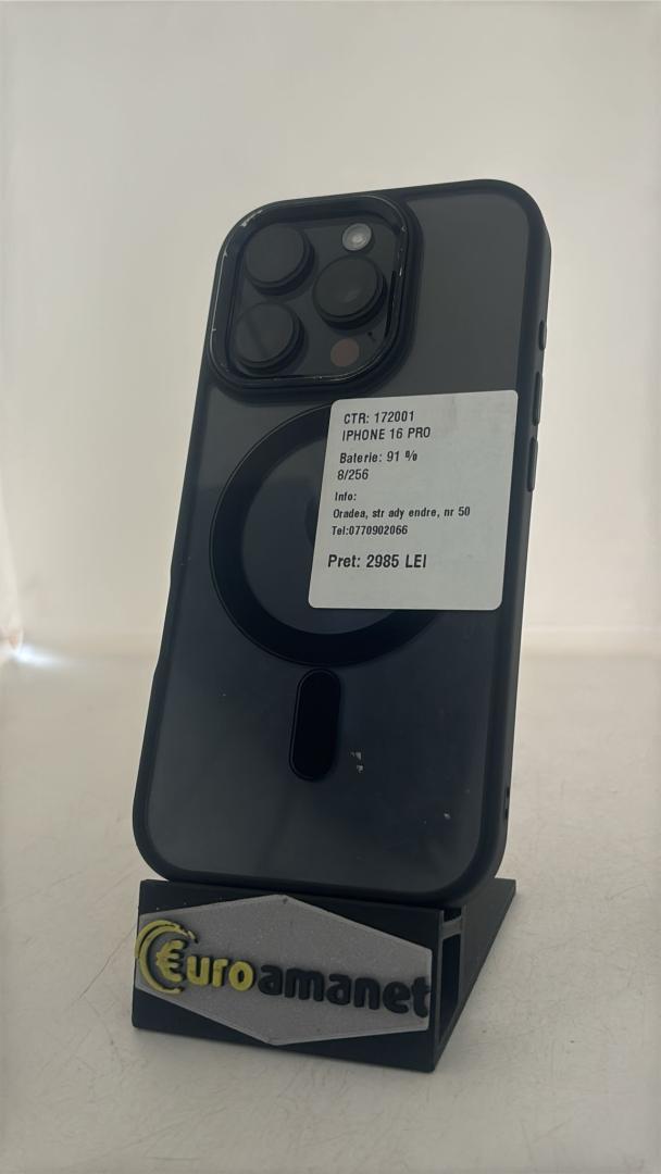 Telefon mobil Apple iPhone 16 Pro, 256GB, 5G image 3