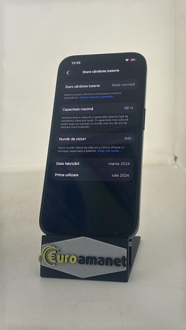 Telefon mobil Apple iPhone 15 Pro, 128GB, 5G / 88 % Bat image 3