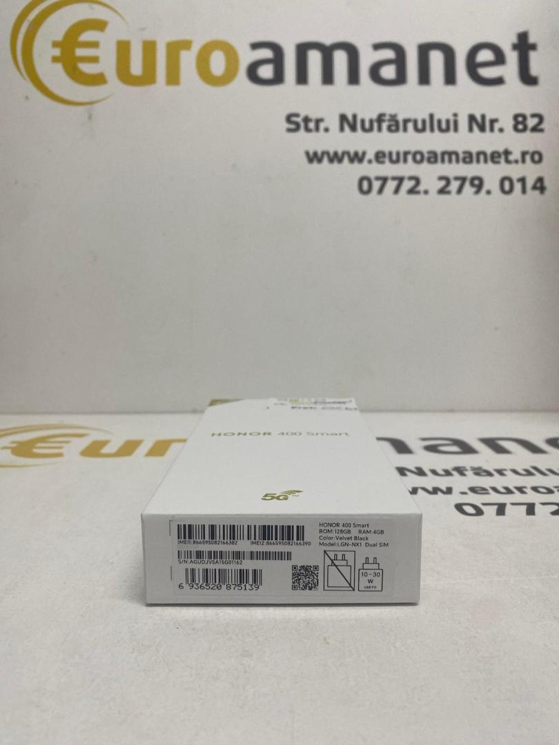 Telefon mobil Honor 400 Smart, 5G, Dual SIM, 128GB, 4GB RAM (nou) image 3