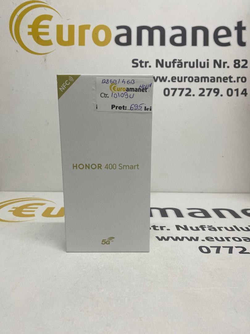 Telefon mobil Honor 400 Smart, 5G, Dual SIM, 128GB, 4GB RAM (nou)