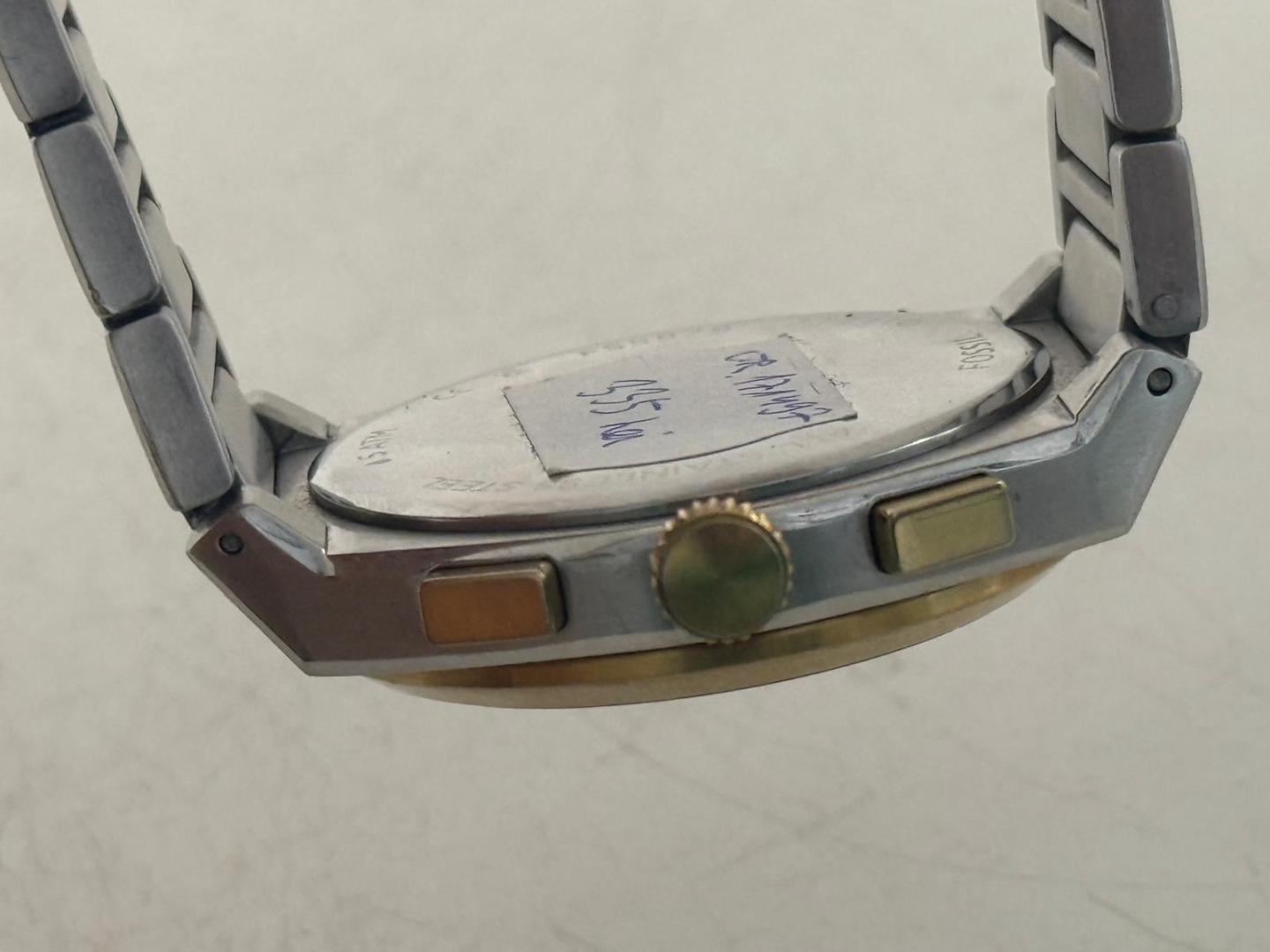 Ceas barbatesc Fossil FS5879 Quartz Argintiu, Auriu image 4