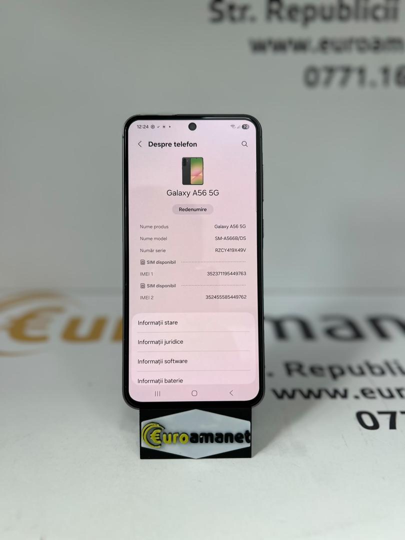 Telefon mobil Samsung Galaxy A56, Dual SIM, 8GB RAM, 128GB image 3