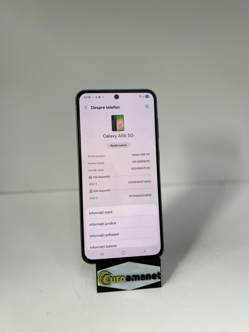 Telefon mobil Samsung Galaxy A56, Dual SIM, 8GB RAM, 128GB image 3