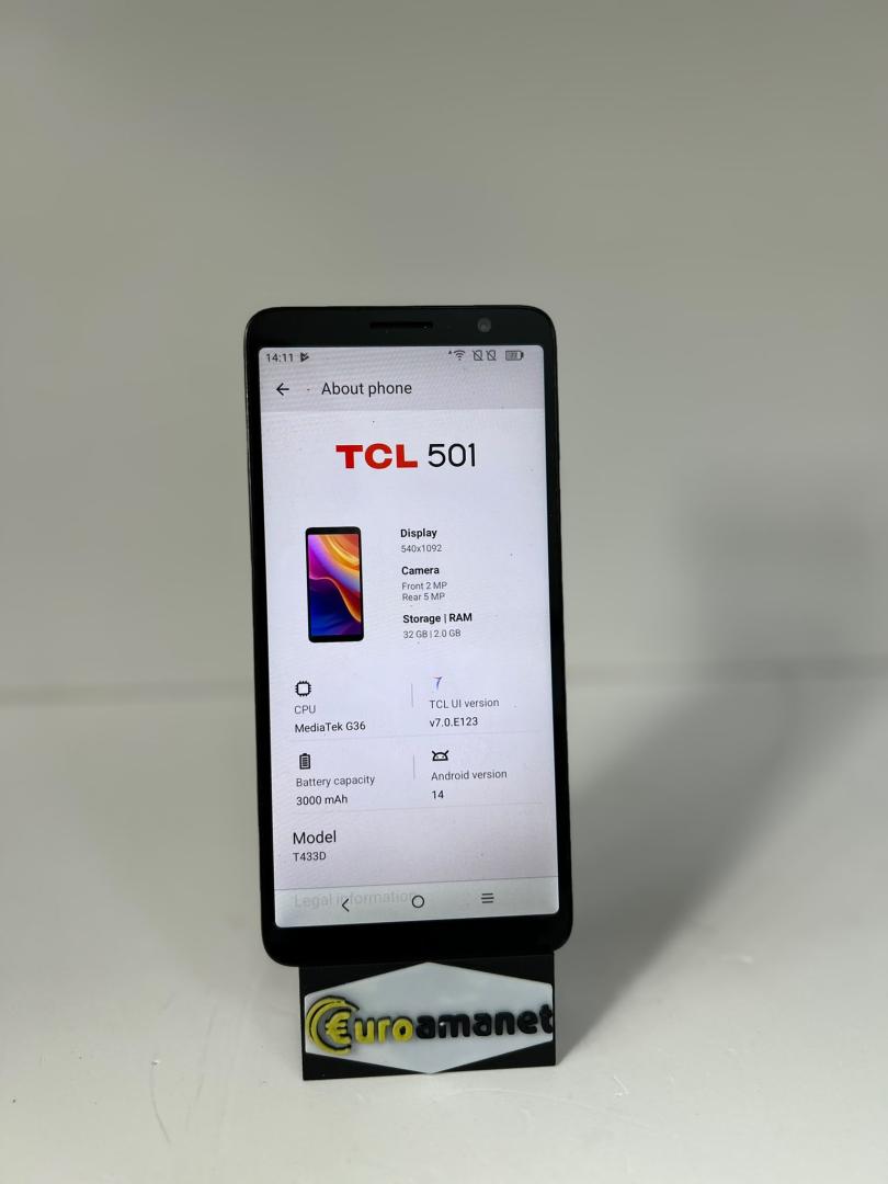 Telefon mobil TCL 501, 2GB RAM, 32GB, 4G image 2