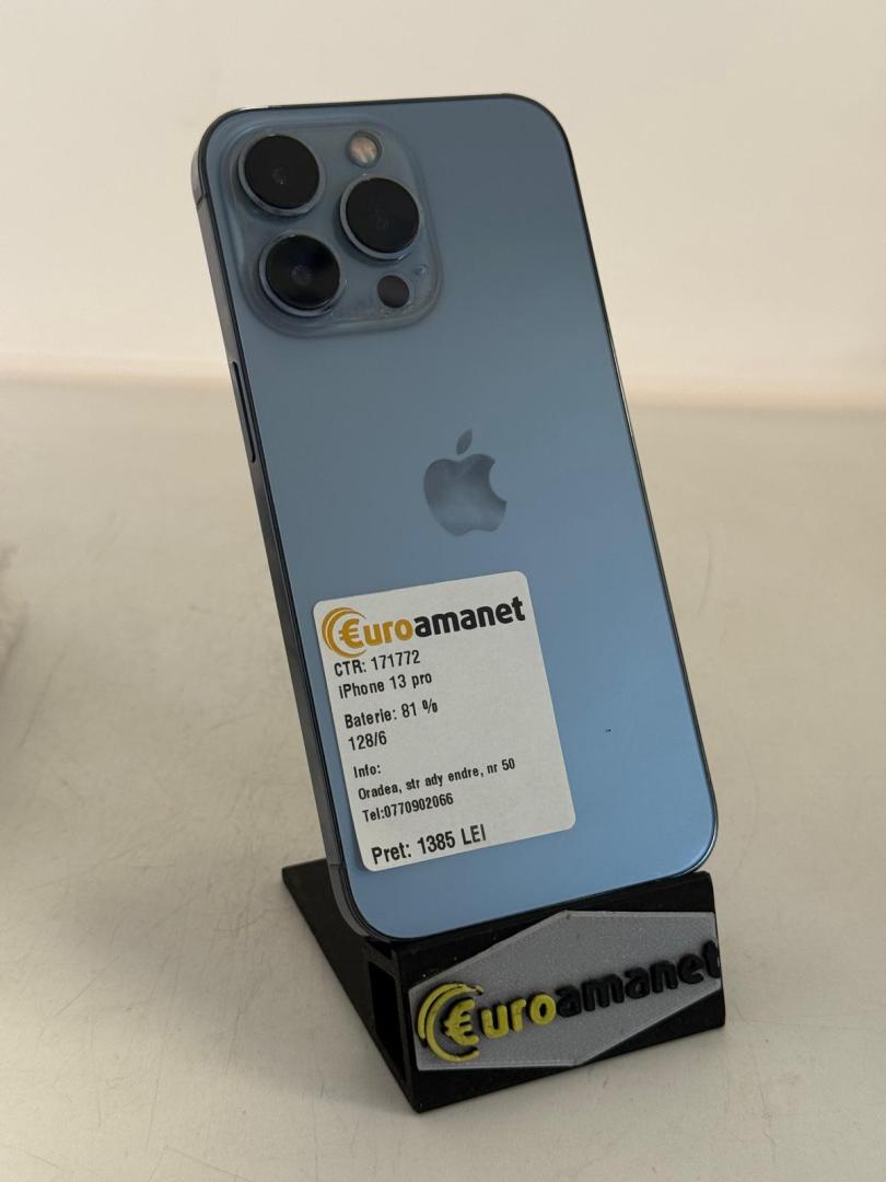 Telefon mobil Apple iPhone 13 Pro 5G, 128GB image 1