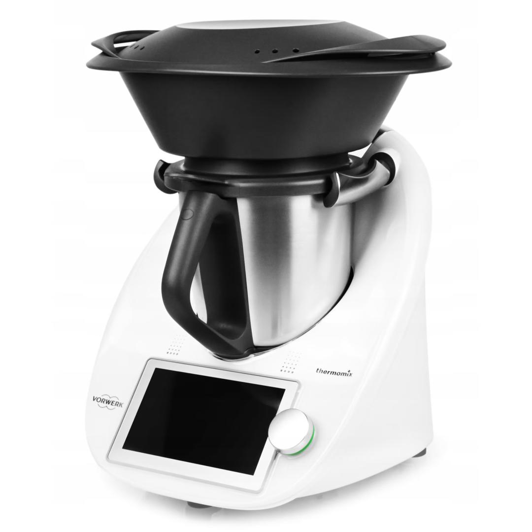 Robot de bucatarie Vorwerk Thermomix TM6 2024 cu accesorii, 20 functii, Ecran tactil, Alb, Nou image 1