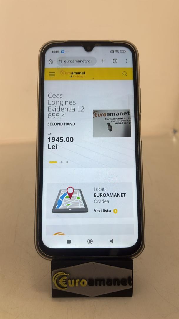 Telefon mobil Redmi 15C, 128GB, 4GB RAM, Dual SIM, Midnight Black & Woven