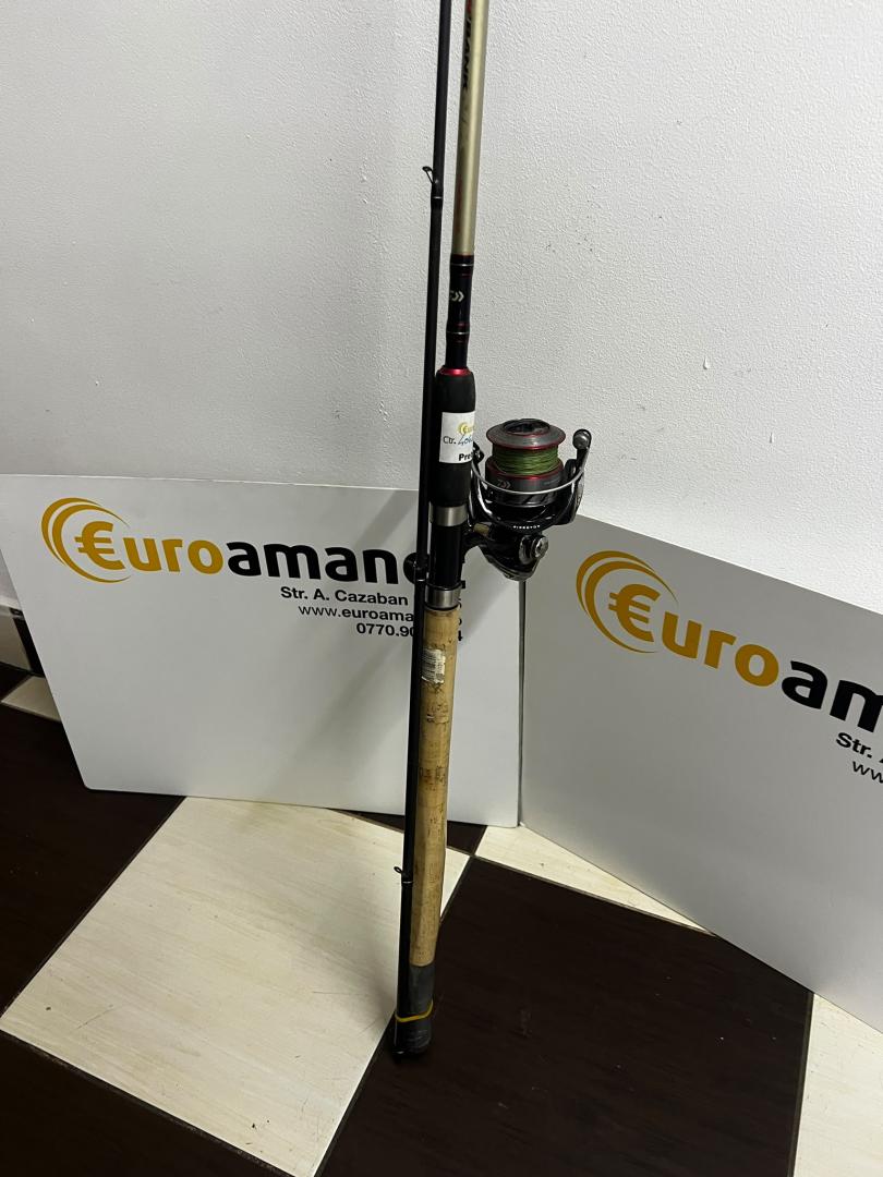 Lanseta Yank N Bank + Mulineta Daiwa Ninja 3012a