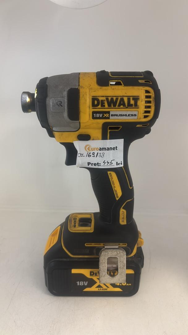 DeWalt DCF887N - Masina de insurubat cu impact cu acumulator , Li-Ion, 18 V image 1