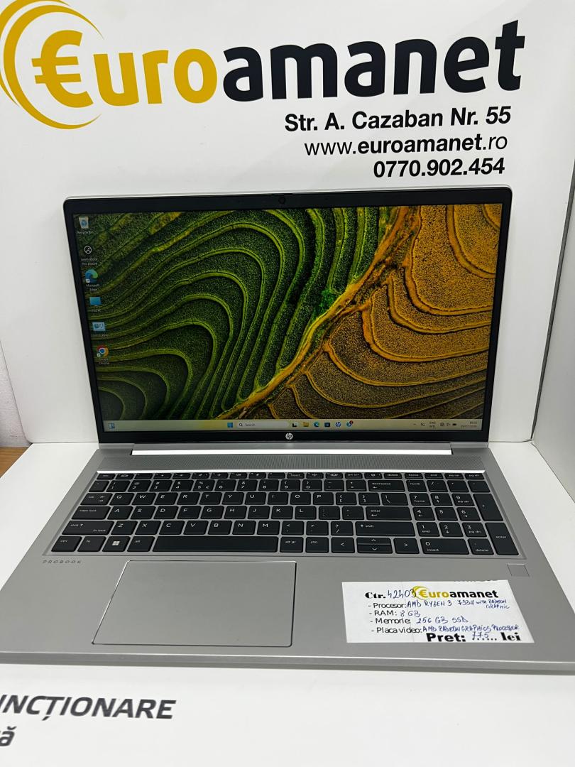 Laptop HP ProBook 455 , AMD Ryzen™ 3 7334U image 1