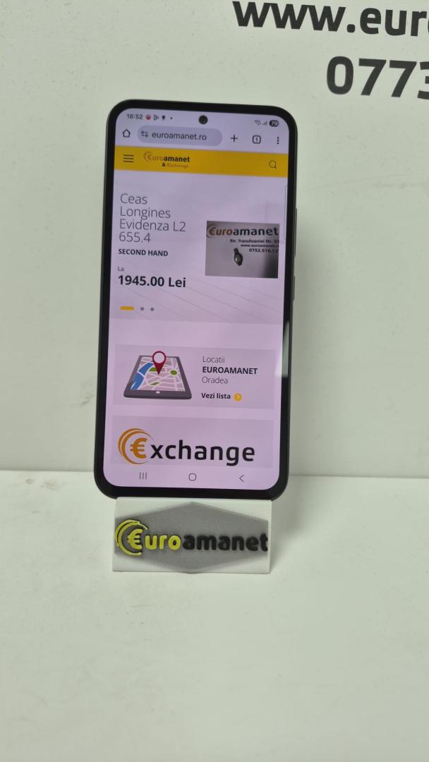 Telefon mobil Samsung Galaxy A54, Dual SIM, 8GB RAM, 128GB, 5G,Black image 2