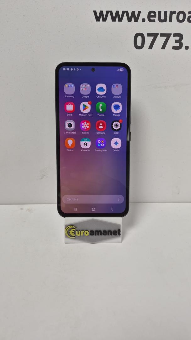 Telefon mobil Samsung Galaxy A54, Dual SIM, 8GB RAM, 128GB, 5G,Black image 4