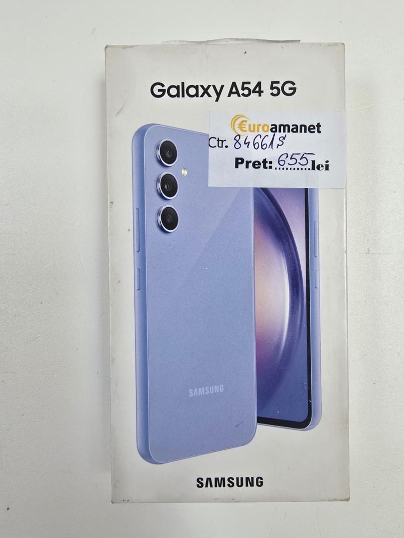 Telefon mobil Samsung Galaxy A54, Dual SIM, 8GB RAM,256GB, 5G, Awesome Violet image 1