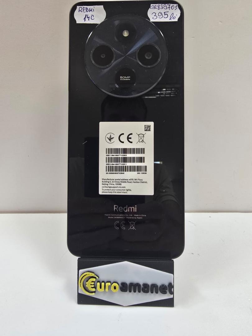 Telefon mobil Xiaomi Redmi 14C, 4GB RAM, 128GB, Midnight Black image 1