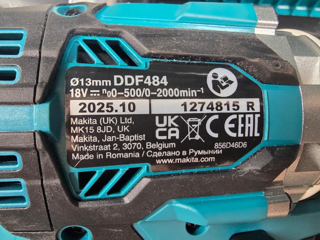 Masina de gaurit si insurubat Makita DDF484, 18V, 54 Nm, XPT image 4