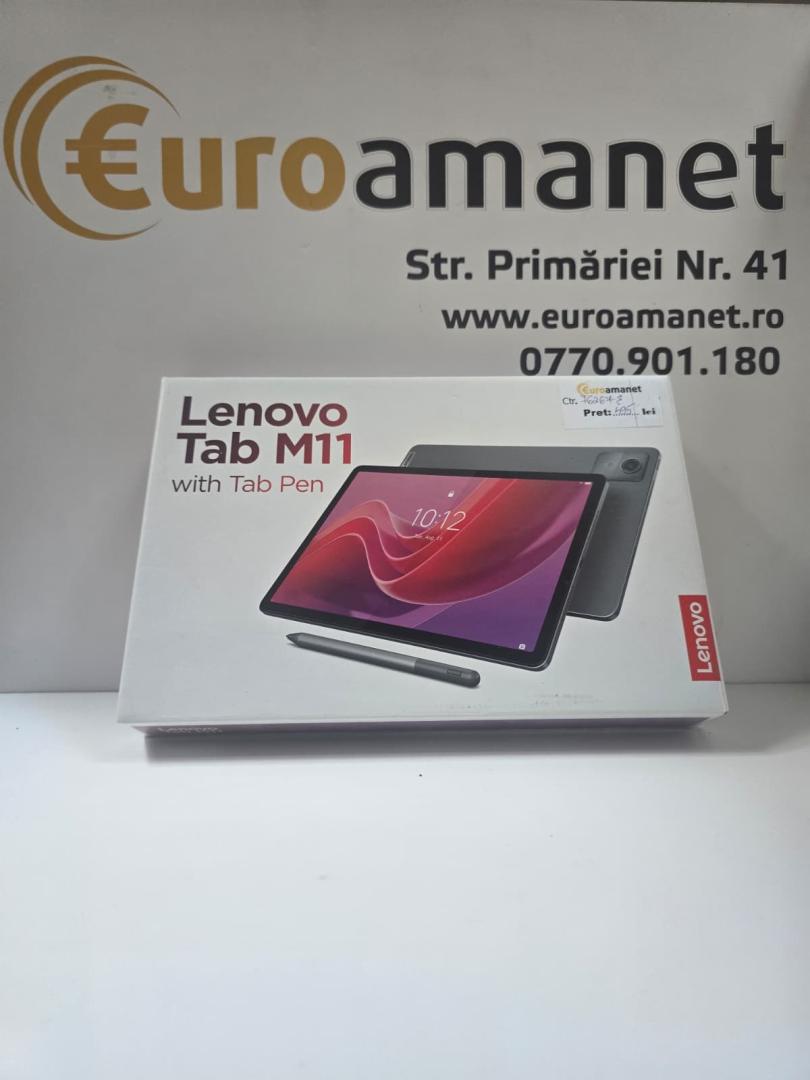 Tableta Lenovo Tab M11, Octa-Core, 11", 4GB RAM, 128GB, Wifi