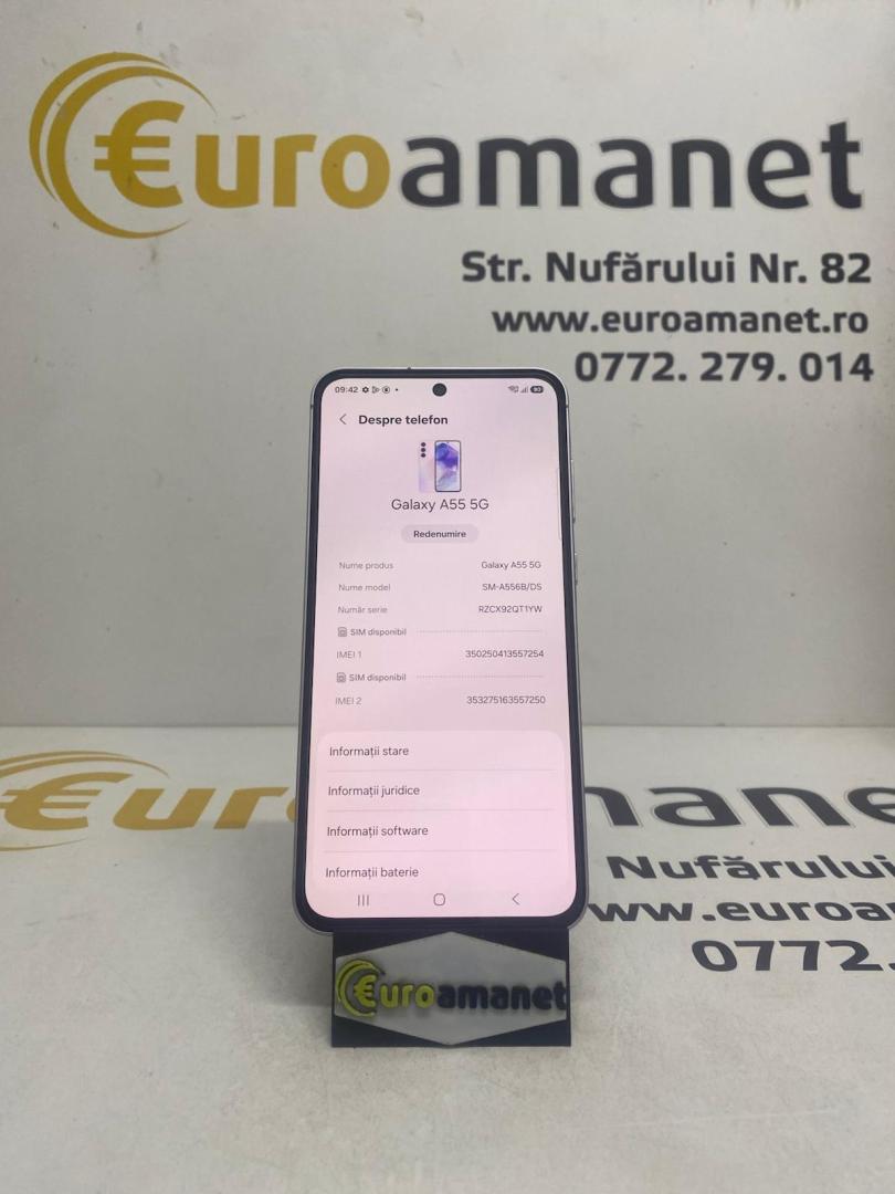 Telefon mobil Samsung Galaxy A55, Dual SIM, 8GB, 128GB image 2