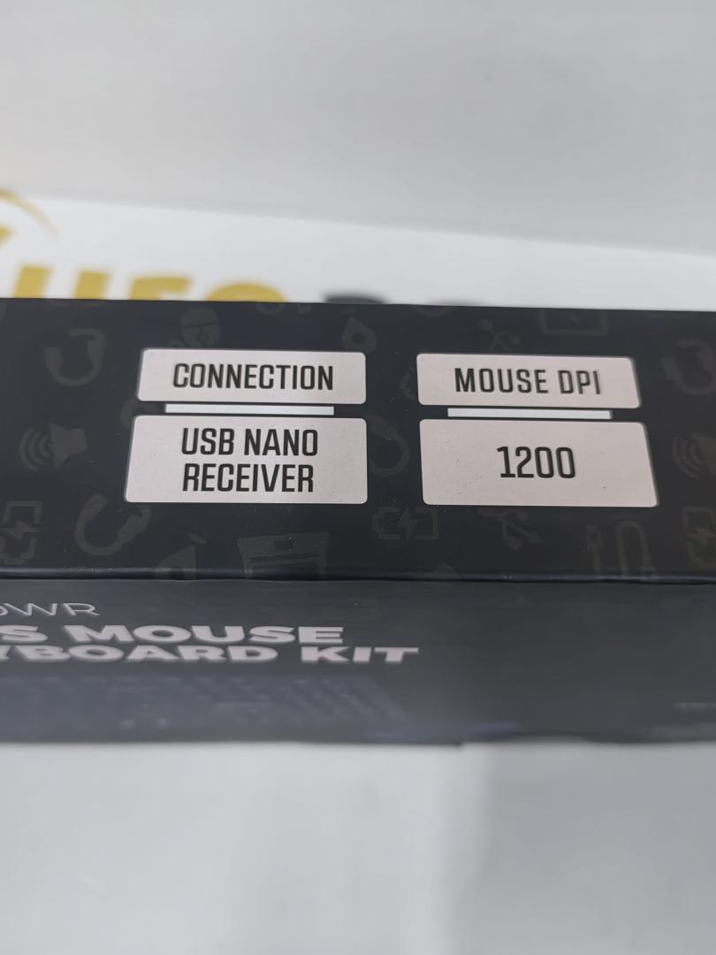 Kit tastatura + mouse Serioux NK9800WR, Wireless, Negru image 3
