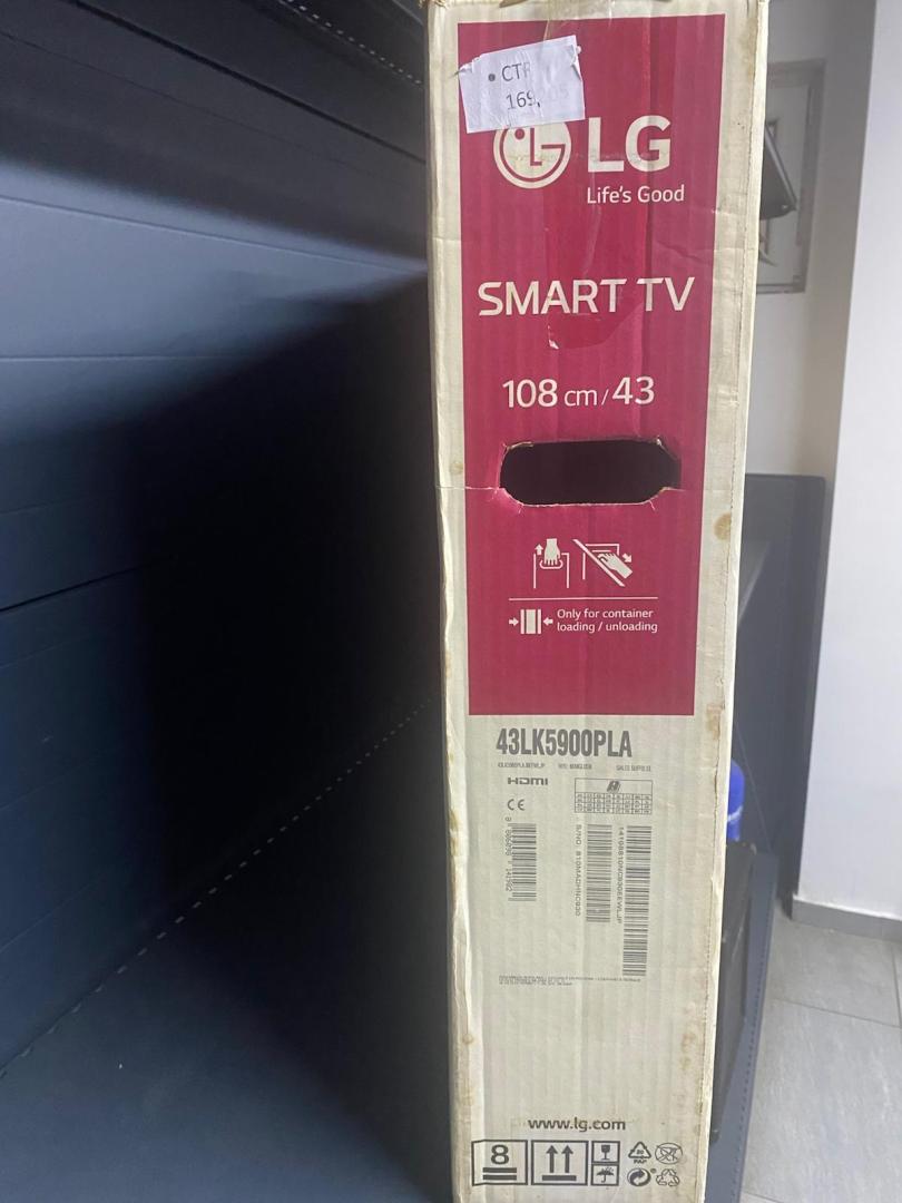 Televizor LED Smart LG, 108 cm, 43LK5900PLA, Full HD, Clasa A+ image 1