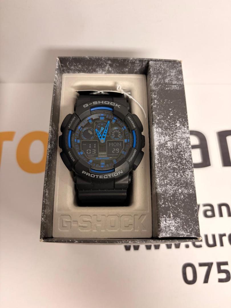 Ceas barbatesc Casio G-Shock GA-100-1A1 image 1