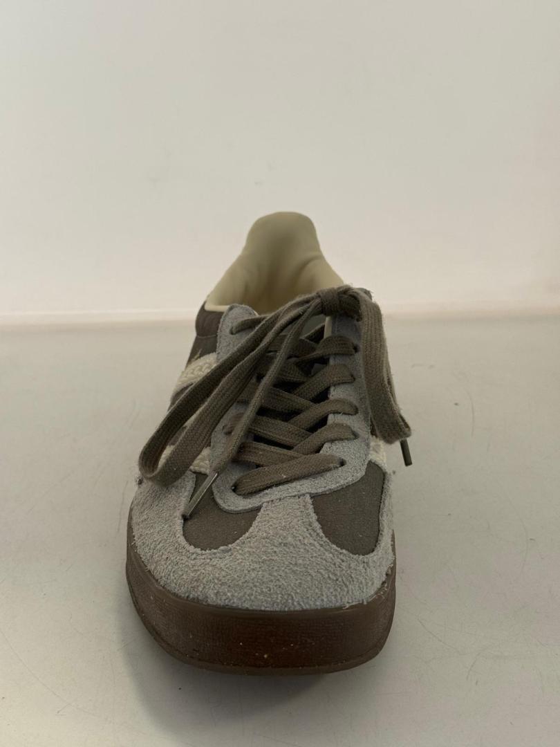 Tenisi dama, Adidas, piele naturala, gri, 39 1/3 EU image 2