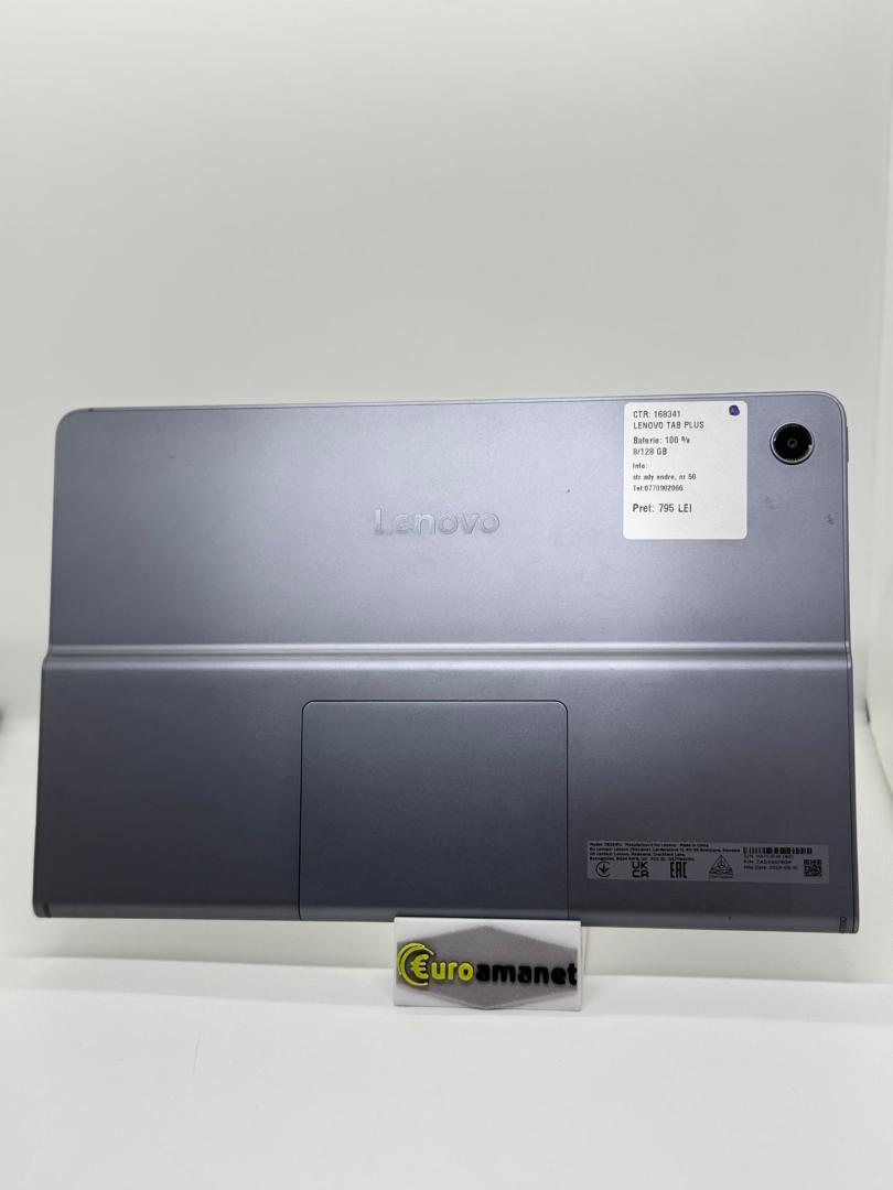 Tableta Lenovo Tab Plus, 8GB RAM, 256GB, Wi-fi, Luna Grey image 2