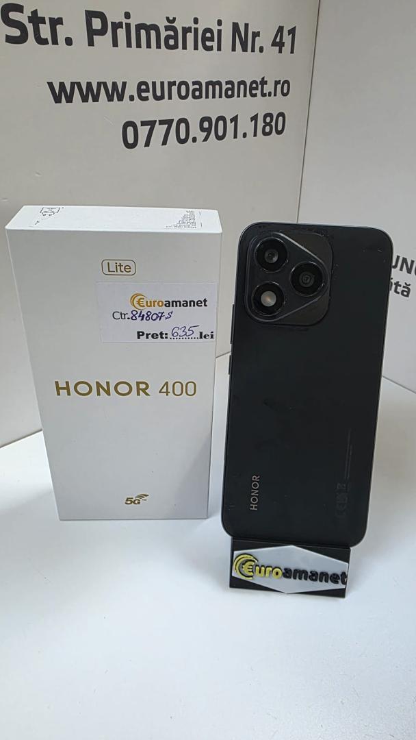 Telefon mobil HONOR 400 Lite, Dual SIM, 8GB RAM, 256GB, Velvet Black