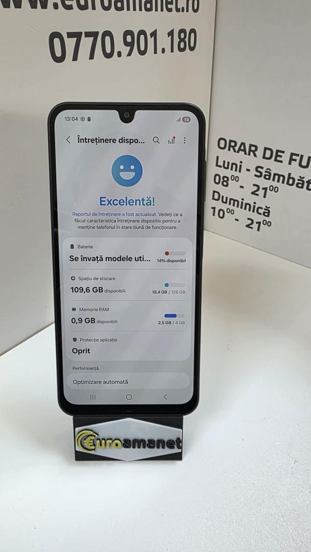 Telefon mobil Samsung Galaxy A17, Dual SIM, 4GB RAM, 128GB, 5G, Black image 3