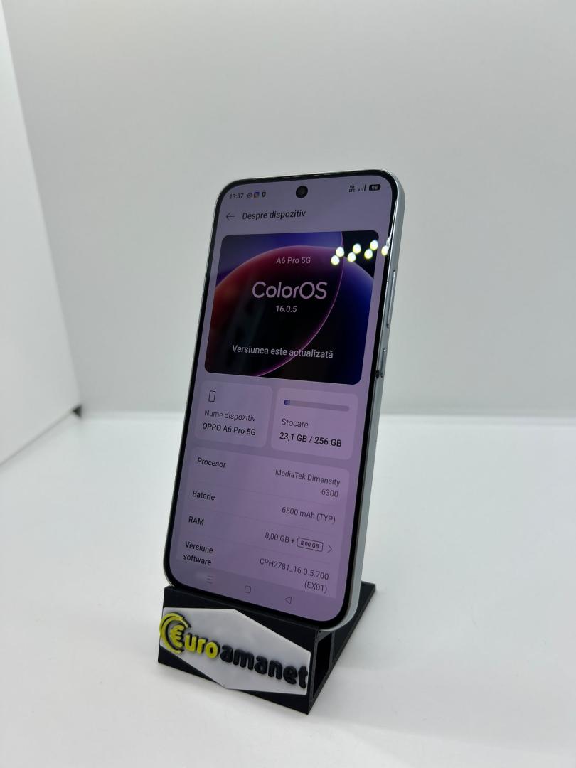 Telefon OPPO A6 Pro 5G, 256GB, 8GB RAM, Dual SIM image 2