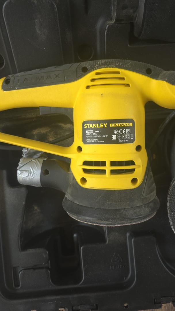 Masina de slefuit orbitala Stanley FatMax FME440K, 480 W, 12000 RPM, 125 mm image 2