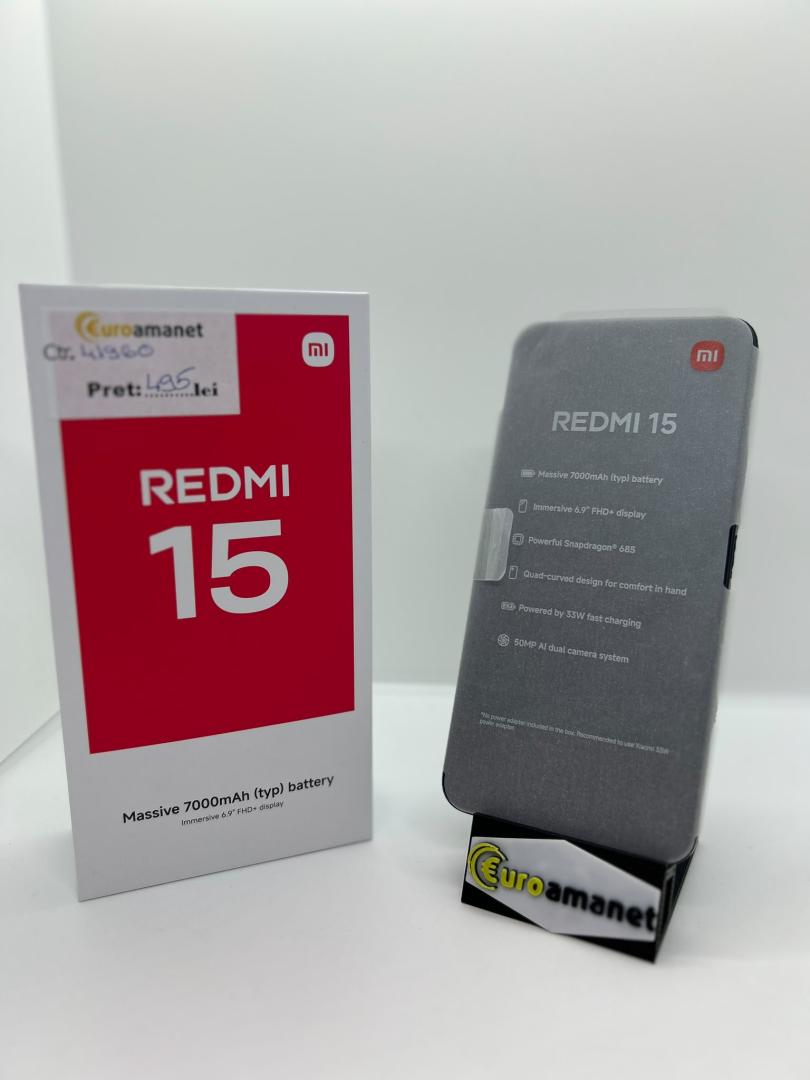 Telefon mobil Xiaomi Redmi 15, 8GB RAM, 256GB, 5G image 2