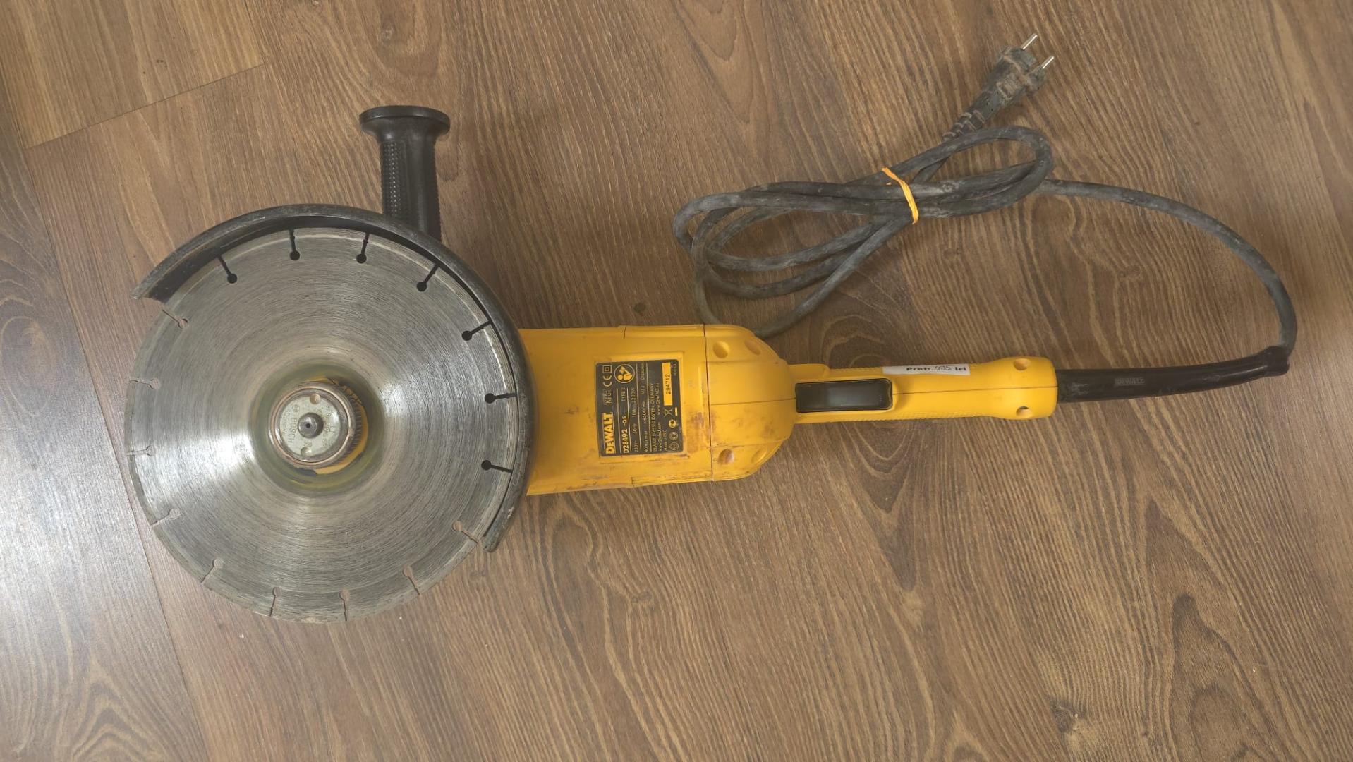 Polizor unghiular DeWALT D28492, 2200 W, 6500 RPM, 230 mm image 1