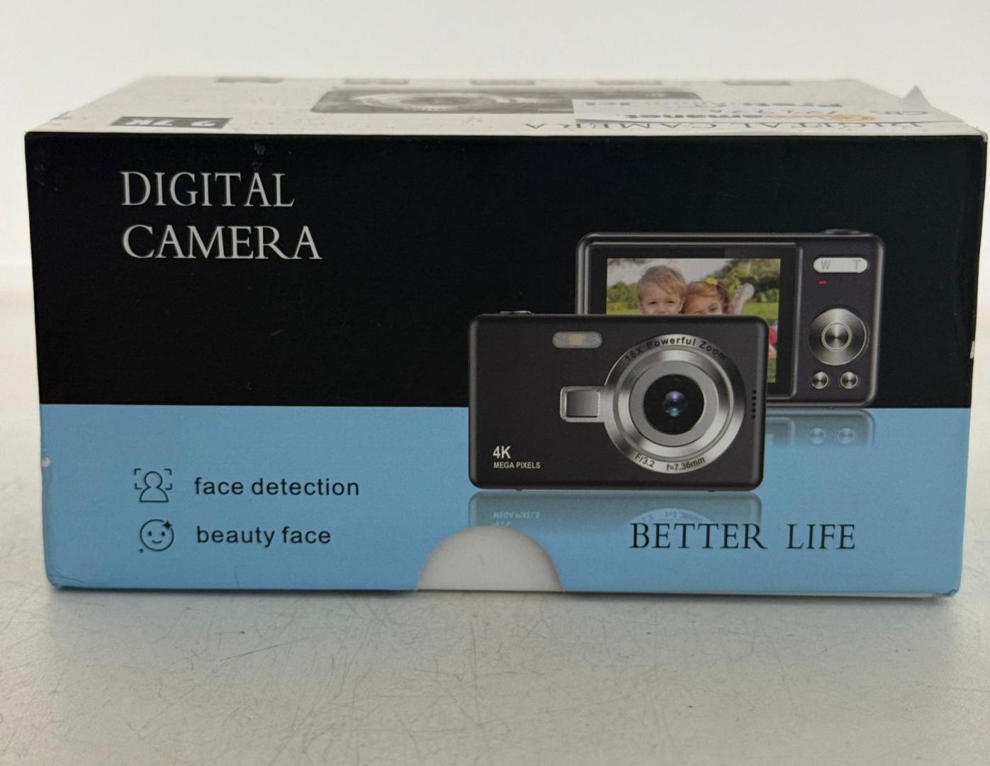Camera Digitala, Camera Uhd 4K 50Mp Cu Card Sd De 32 Gb, Zoom Digital 16X, Baterie Reincarcabila image 2