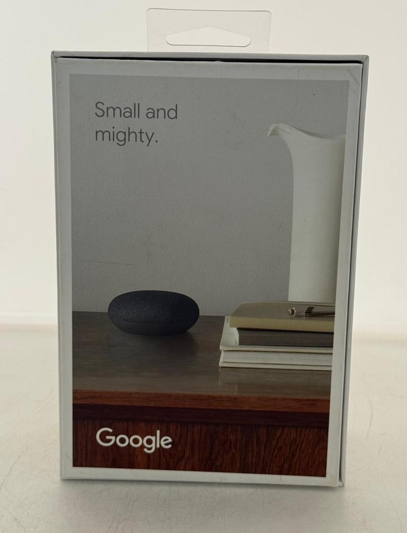 Boxa inteligenta Google Nest Mini Smart Home, Generatia 2, Negru image 1