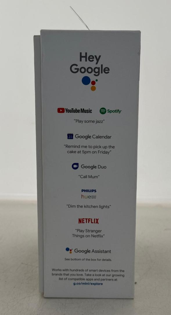 Boxa inteligenta Google Nest Mini Smart Home, Generatia 2, Negru image 3