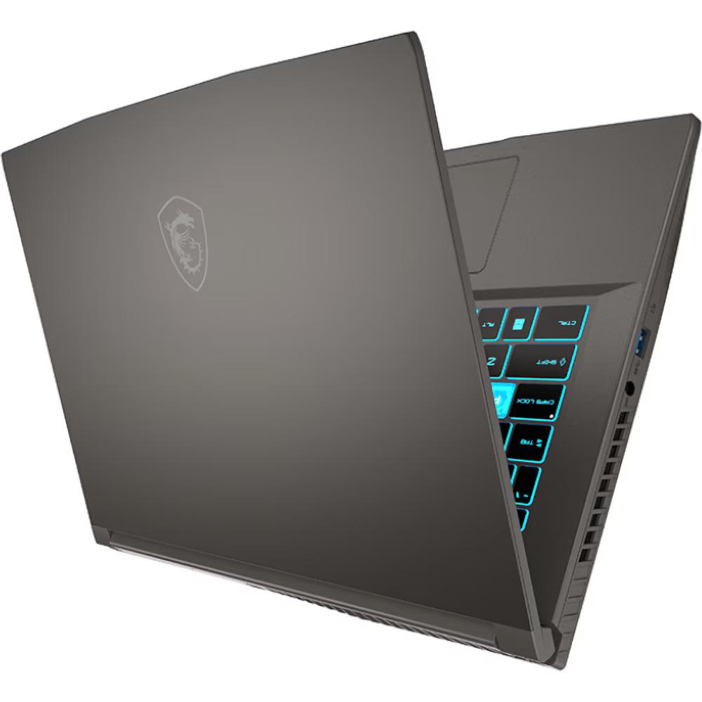 Laptop Gaming MSI Thin 15 B12UC-2037XRO, Intel Core i7-12650H pana la 4.7GHz, 15.6" Full HD, 16GB, SSD 512GB, NVIDIA GeForce RTX 3050 4GB, Free DOS image 1