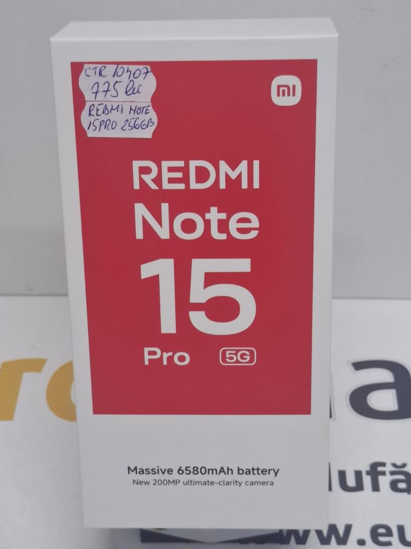 Telefon mobil Xiaomi Redmi Note 15 Pro, 256GB