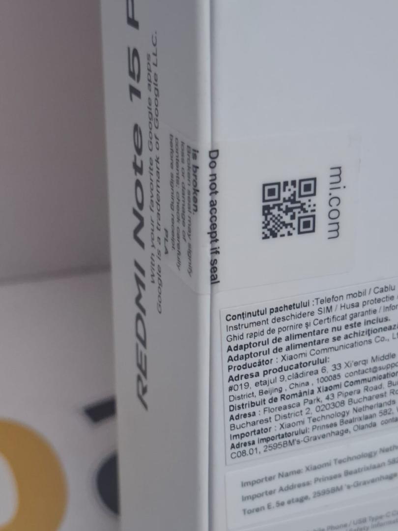 Telefon mobil Xiaomi Redmi Note 15 Pro, 256GB image 3