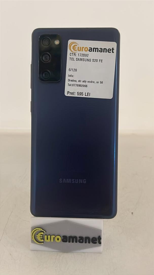 Telefon mobil Samsung Galaxy S20 FE, Dual SIM, 128GB, 6GB RAM, 5G image 1