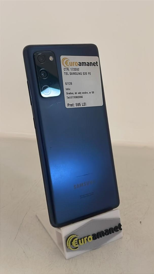 Telefon mobil Samsung Galaxy S20 FE, Dual SIM, 128GB, 6GB RAM, 5G image 3