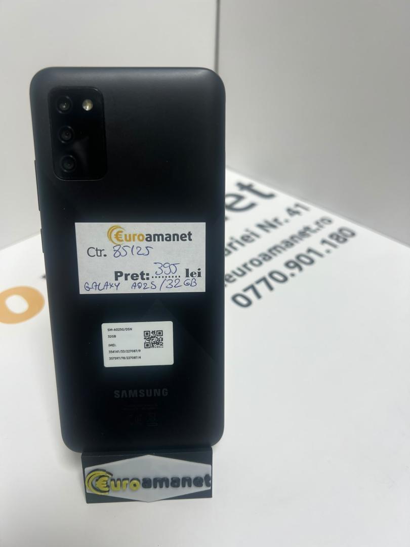 Telefon mobil Samsung Galaxy A02s, Dual SIM, 32GB, 4G, Black image 2