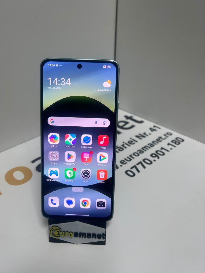Telefon mobil Xiaomi Redmi Note 14, 8GB RAM, 256GB, Ocean Blue