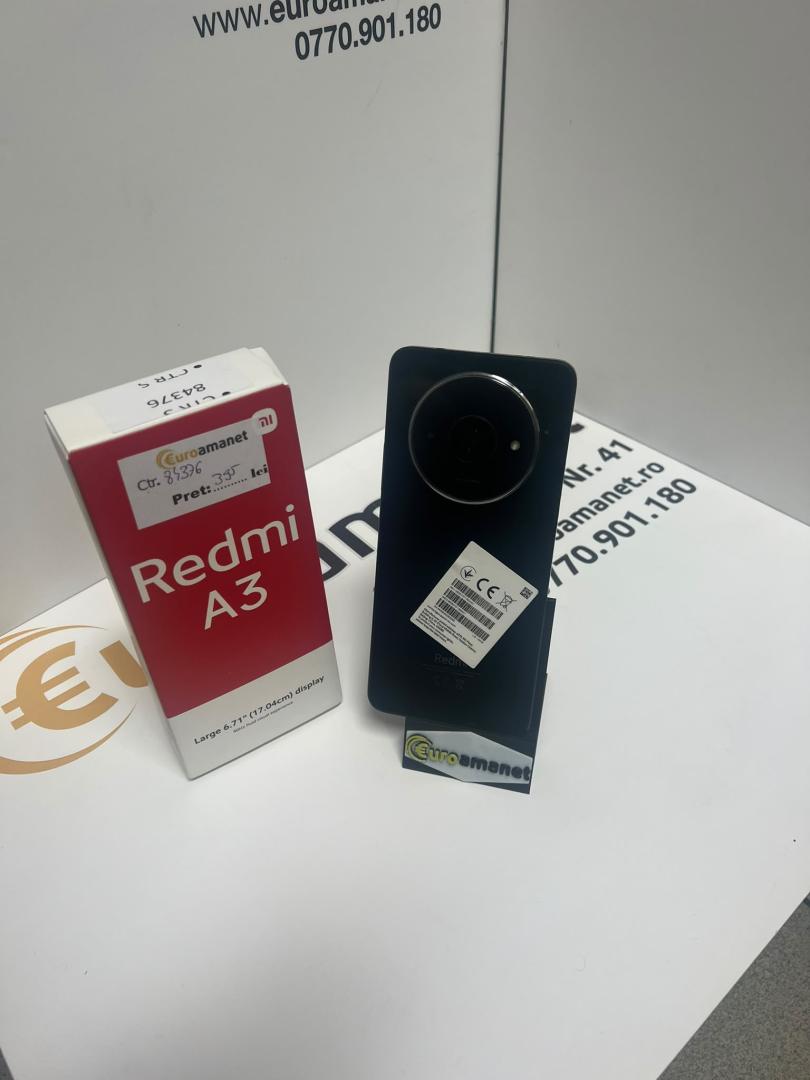 Telefon mobil Xiaomi Redmi A3, 4GB RAM, 128GB, 4G image 4