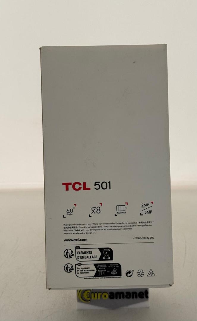 Telefon mobil TCL 501, 2GB RAM, 32GB, 4G, Prime Black image 1