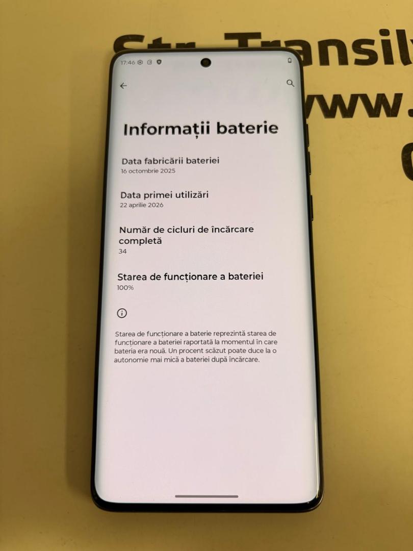 Telefon Motorola Edge 60 Fusion, 256GB, 8GB RAM, 5G, Pantone Slipstream image 3