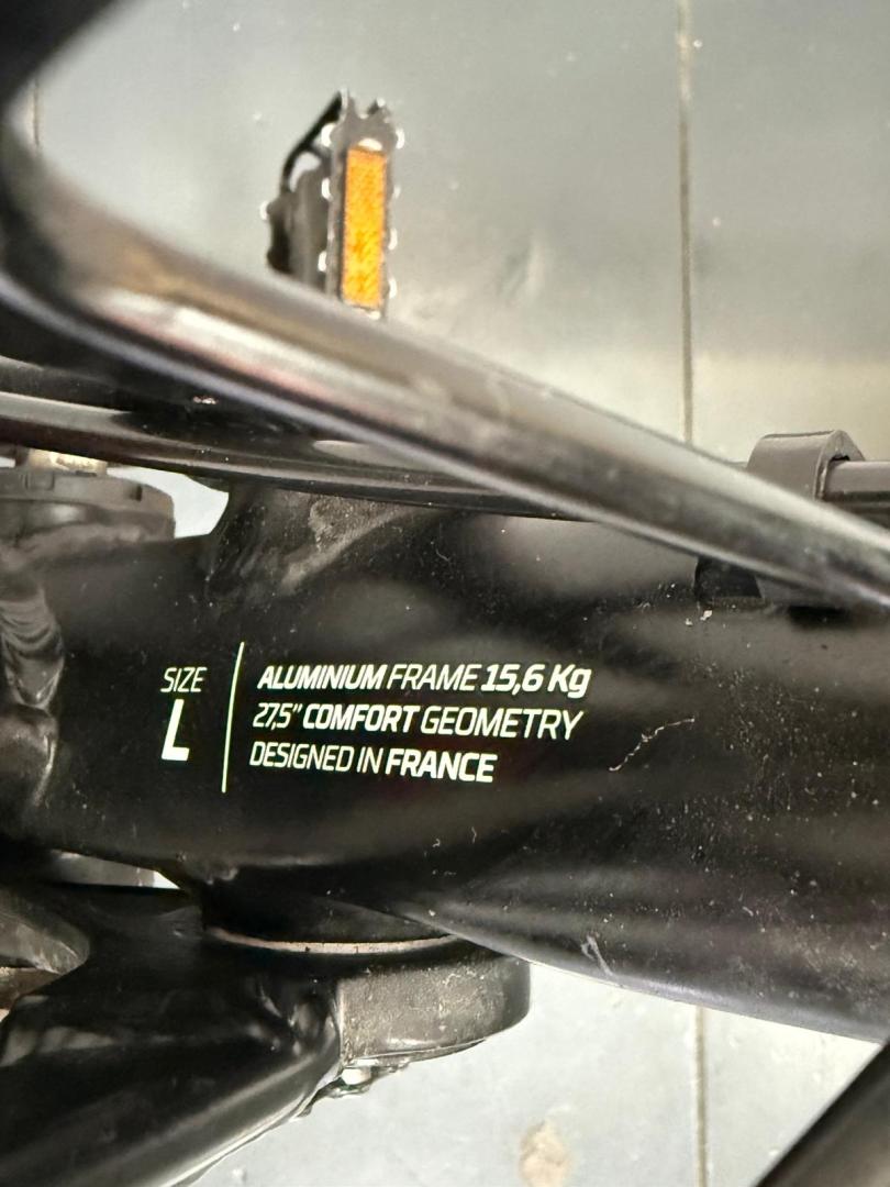 BICICLETĂ MTB ROCKRIDER ST 530 S NEGRU-ROȘU, size L image 4