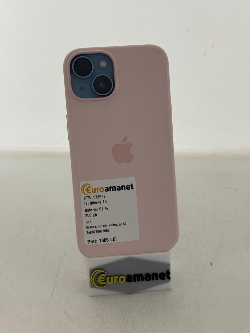 Telefon mobil Apple iPhone 14, 256GB, 5G image 1