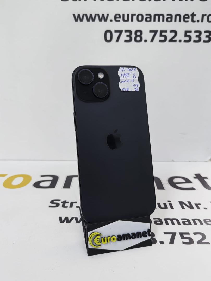 Telefon mobil Apple iPhone 15, 128GB image 2