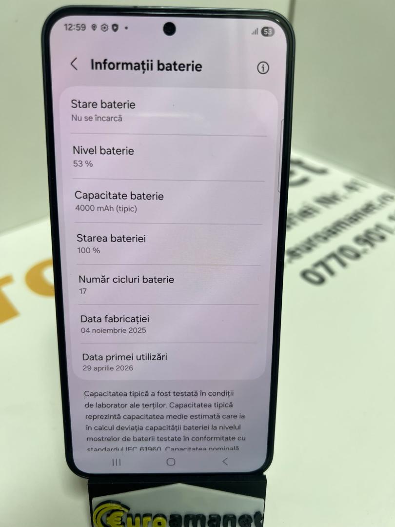 Telefon mobil Samsung Galaxy S25, 12GB RAM, 256GB image 3