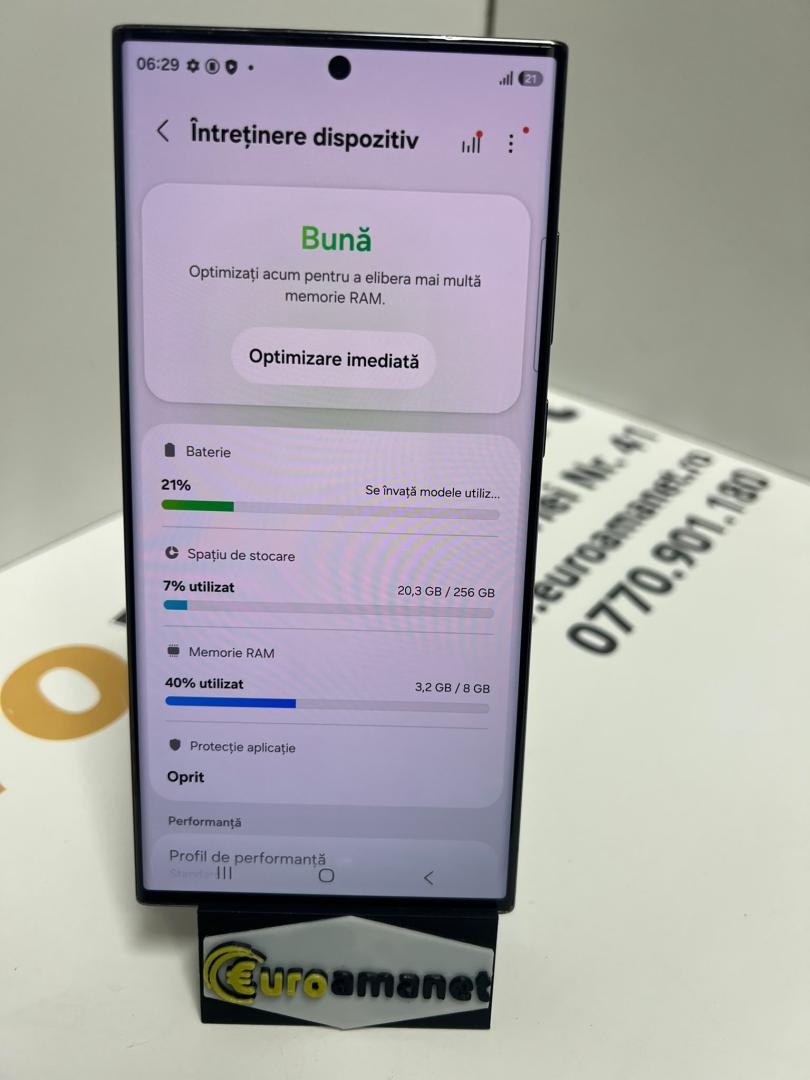Telefon mobil Samsung Galaxy S23 Ultra, 8GB RAM, 256GB image 2